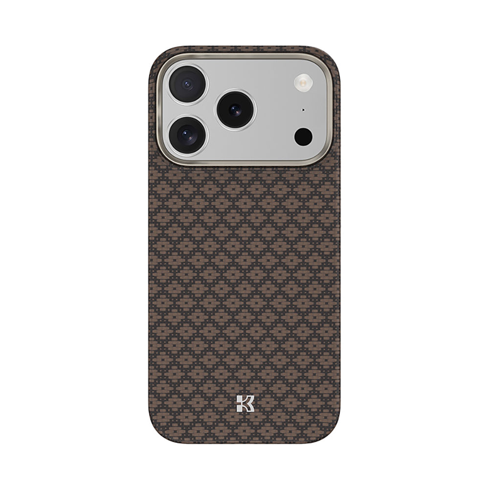 Benks ArmorAir ArmorGrid Serisi iPhone 17 Pro M-Safe Şarj Özellikli Kevlar Kılıf Benks ArmorAir ArmorGrid Serisi iPhone 17 Pro M-Safe Şarj Özellikli Kevlar Kılıf